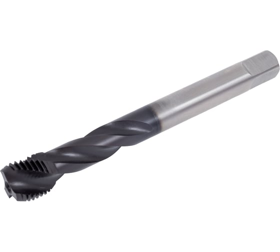 Машинный метчик Профоснастка1443 спиральный, глухой, М12*1,25 HSSE TiALN 1/10 NEW 50222043 1