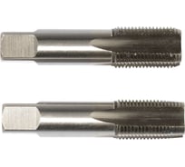 Метчик трубный ИНСТУЛС G 1/8, к-т, Р6М5, A2, (L- 55 мм, I-18 мм) исполнение 2 00001876090