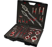 Набор метчиков и плашек H-Tools G(BSP) 1/8 -1,0 HSS-G 27пр 245074HT