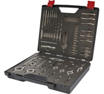 Набор метчиков и плашек H-Tools M3-M12 HSS-G 52пр 491060HT