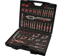 Набор метчиков и плашек H-Tools M3-M24 HSS-G 64пр 340240HT