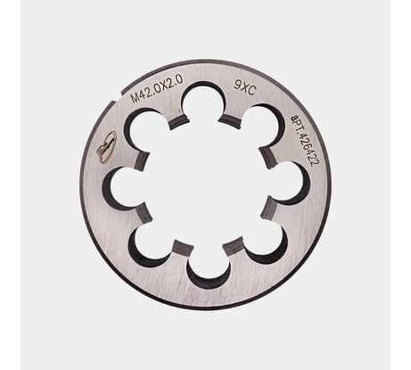 Плашка РОСИНСТРУМЕНТ М 42x2,0 ГОСТ 9740-71 9ХС 426422
