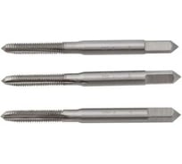 Метчик ТРЭЛ м/р М1.0х0.25, HSSE, к-т 3 шт, с усиленным хвостовиком ta00653
