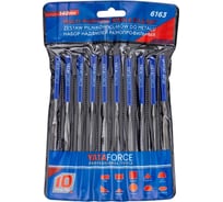 Набор разнопрофильных надфилей YATAFORCE 140 мм, 10 предметов YF-6163(60879)