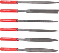 Набор разнопрофильных надфилей Forcekraft 180 мм, 6 предметов FK-6162(60873)