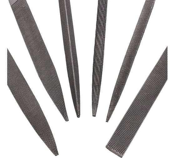Набор разнопрофильных надфилей Forcekraft 160 мм, 6 предметов FK-6161(60868)