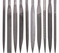 Набор разнопрофильных надфилей Forcekraft 180 мм, 10 предметов FK-6165(60888)