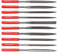 Набор разнопрофильных надфилей Forcekraft 140 мм, 10 предметов FK-6163(60878)