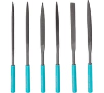 Набор надфилей разнопрофильных iLOFORCE 140 мм, 6 предметов IF-6160(60865)