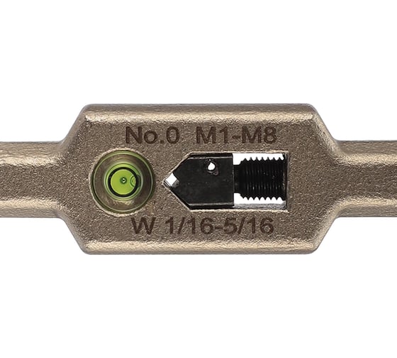 Вороток для метчиков H-Tools №0 M1-M8(2.0-5.0мм) 12 5мм DIN1814 INOX (с уровнем) 08802020