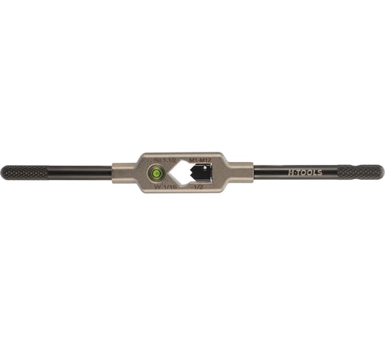Вороток для метчиков H-Tools №1.5 M1-M12 (2.1-8мм) 175мм DIN1814 INOX (с уровнем) 08802040