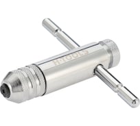 Вороток для метчиков с трещоткой M3-M10(2.7-5.0мм) 85мм (с уровнем) H-Tools 00612120
