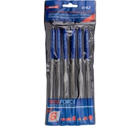 Набор надфилей разнопрофильных 180мм, 6 предметов YATAFORCE YF-6162(60874)