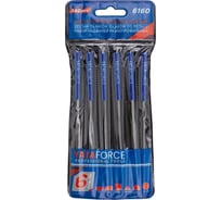 Набор надфилей разнопрофильных 140мм, 6 предметов YATAFORCE YF-6160(60864)