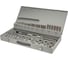 Набор метчиков и плашек H-Tools M3-M20 HSS-G 56пр 08331040 1