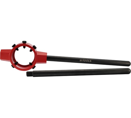Вороток для плашки H-Tools 65x25мм М27-М36 620мм Silver 08801120
