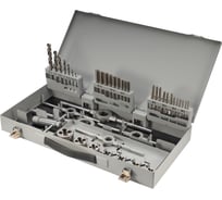 Набор метчиков и плашек H-Tools M3-M12 HSS-G 45пр 08331030