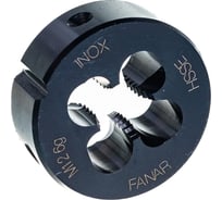 Плашка для труднообрабатываемых сталей FANAR М 12 х 1,75 6g HSSE INOX DIN 22568/N2-188001-0120/ 037886