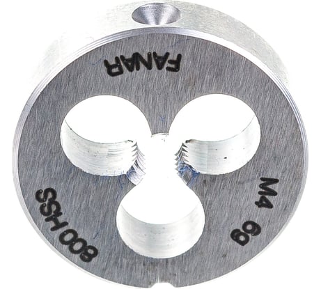 Плашка FANAR круглая, М 4 х 0,7 6g HSS DIN 22568/N1-121001-0040/ 037678