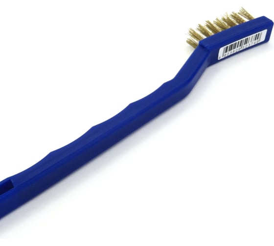 Щетка ручная 3-х рядная EuroBrush 170х33х12 мм, ворс гофр латунь 0,20 13-076 EB-XBB2
