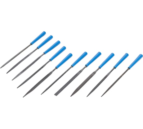 Набор алмазных надфилей HOEGERT TECHNIK 10 шт HT3B809