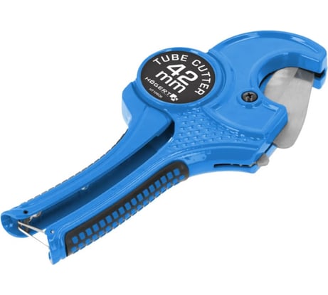 Труборез для пластиковых труб HOEGERT TECHNIK ПВХ, ПЭ, ПП до 42 мм, лезвие сталь HRC 53 HT1P606