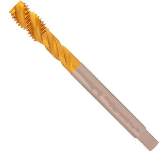 Метчик машинный с винтовой канавкой H-Tools UNC 7/8 - 9 DIN376 HSSE-TiN R45 a=14,5 75734ETHT