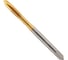 Метчик машинный H-Tools М 2.5 шаг 0.45мм DIN371 HSSEPM-TiN a=2.1 30030THT 1