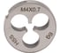 Плашка H-Tools М4 шаг 0.7мм DINEN22568 HSS 6g 20х7мм 240040HT 2