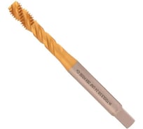 Метчик машинный H-Tools с винтовой канавкой UNF №6 - 40 DIN371 HSSE-TiN R45 a=3,0 76706ETHT