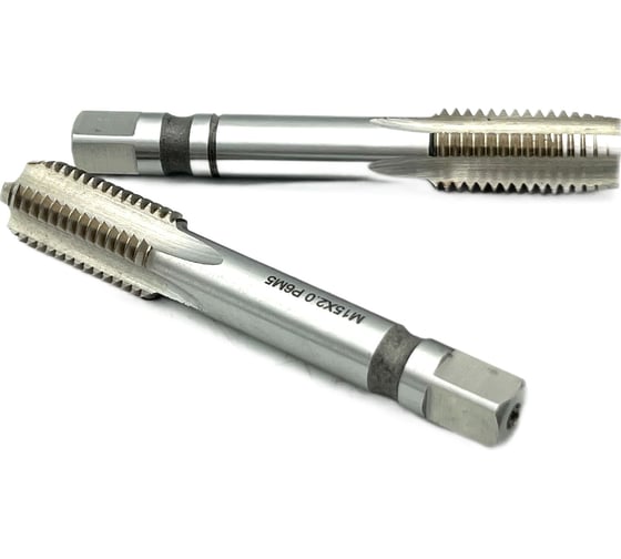 Машинно-ручной метчик TORNERI М15х2 комплект из 2-х штук Р6М5 038165