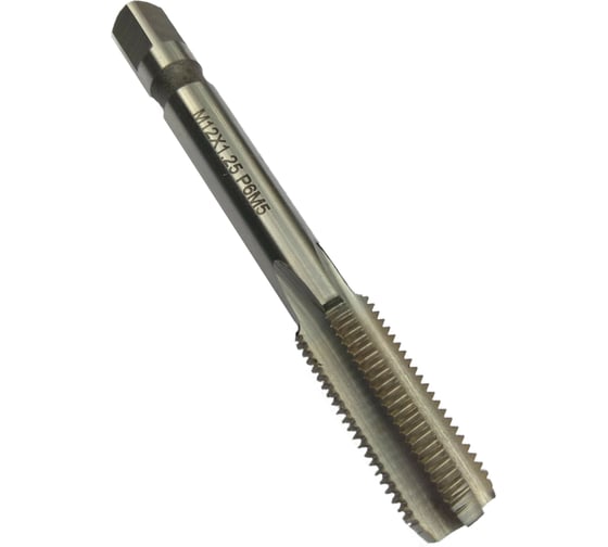 Машинно-ручной метчик TORNERI М12х1.25 Р6М5, для глухих отверстий 028755