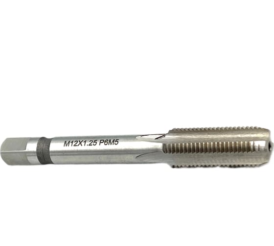 Машинно-ручной метчик TORNERI М12х1.25 Р6М5, для глухих отверстий 028755
