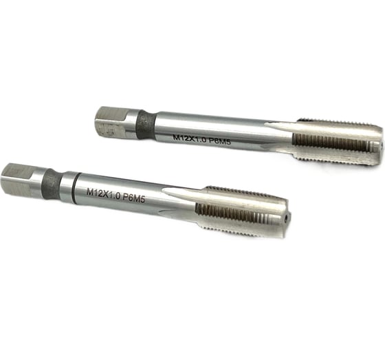 Машинно-ручной метчик TORNERI М12х1 комплект из 2-х штук Р6М5 028717