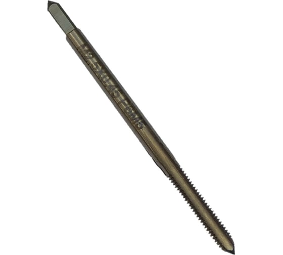 Машинно-ручной метчик TORNERI М 2.5х0.45 Р6М5, для глухих отверстий 038185