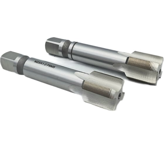 Машинно-ручной метчик TORNERI М25х1 комплект из 2-х штук Р6М5 038168