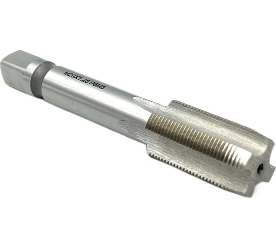 Машинно-ручной метчик TORNERI М20х1.25 Р6М5, для сквозных отверстий 038196