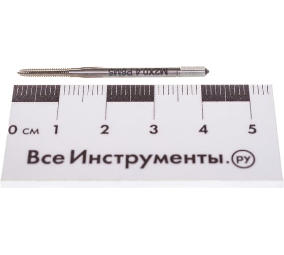 Машинно-ручной метчик TORNERI М 2 х0.4 комплект из 2-х штук Р6М5 033043