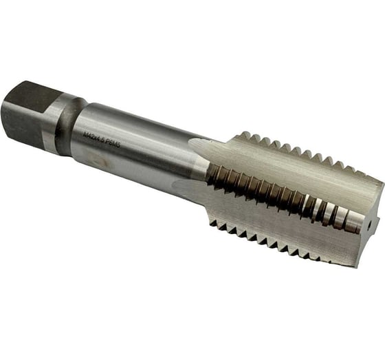 Машинно-ручной метчик TORNERI М42х4.5 Р6М5, для сквозных отверстий 019788