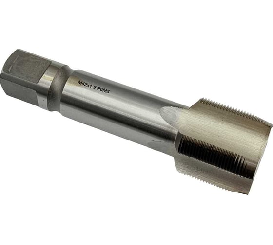 Машинно-ручной метчик TORNERI М42х1.5 Р6М5, для сквозных отверстий 038220