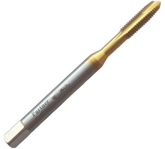 Метчик машинный Partner HSSE, DIN371, для сквозных отверстий, M6x0.75, Серия 316 316061 1