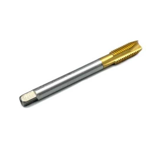 Метчик машинно-ручной TORNERI М18x1.5 DIN376 для сквозных отверстий с покрытием TiN HSSE 045171 1