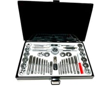 Набор метчиков и плашек МАНКОР М3-М12 (40 предм) М3.М12.40