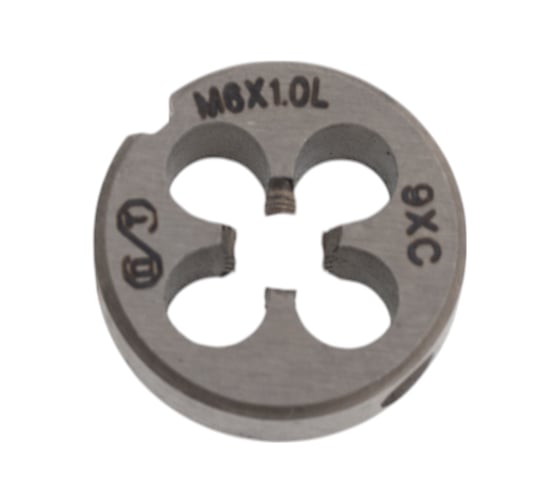 Плашка ОТ М 6x1.0 (Ф20), 9ХС, 6g левая 00-00000678 1