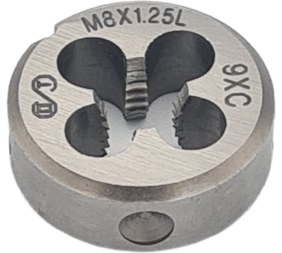 Плашка ОТ М 8x1.25 (Ф25), 9ХС, 6g, левая 00-00000679