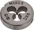 Плашка ОТ М 3x0.5 (Ф20), 9ХС, 6g 00-00000072 4
