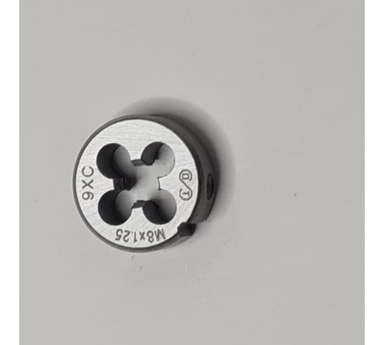 Плашка ОТ М 8x1.25 (Ф25), 9ХС, 6g 00-00000527 1