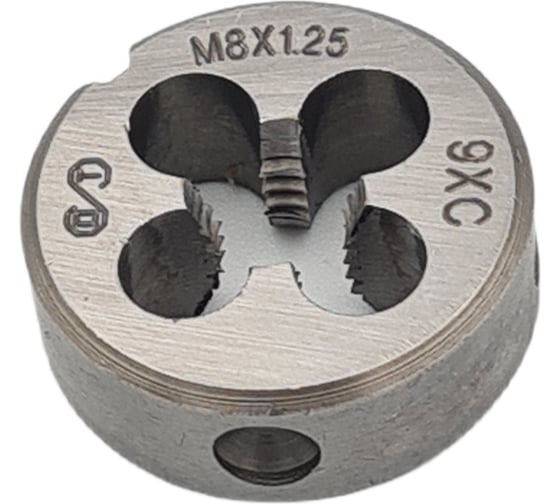 Плашка ОТ М 8x1.25 (Ф25), 9ХС, 6g 00-00000527 1