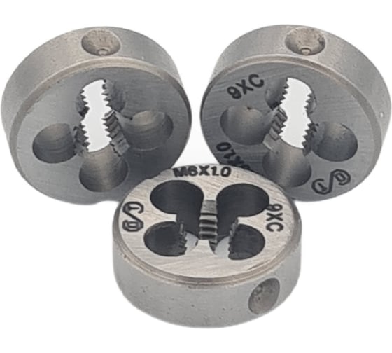 Плашка ОТ М 6x1.0 (Ф20), 9ХС, 6g 00-00000525