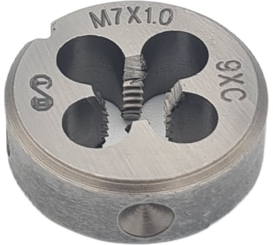 Плашка ОТ М 7x1.0 (Ф25), 9ХС, 6g 00-00000526